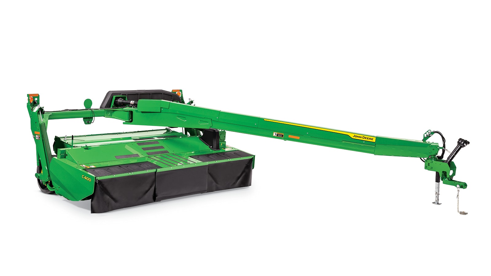 The new C400 is lighter, offers better weight distribution and features wider conditioning rolls than its predecessor.